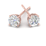 Load image into Gallery viewer, basket-9-carat-round-stud-earring-in-rose-gold-FDEAR10411RO9CT-ANGLE1-NL-RG.jpg?v=1763122403