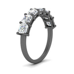 Load image into Gallery viewer, basket-prong-7-asscher-cut-1.75-carat-wedding-ring-in-black-gold-FD10118B-0.25-ANGLE2-NL-BG