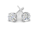 Load image into Gallery viewer, Round Diamond Stud Earring For Women