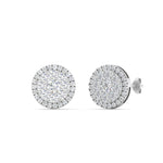 Load image into Gallery viewer, beautiful-1-carat-cluster-circle-2-tone-stud-earrings-in-white-gold-FDEAR10842ANGLE1-NL-2-WG