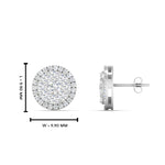 Load image into Gallery viewer, beautiful-1-carat-cluster-circle-2-tone-stud-earrings-in-white-gold-FDEAR10842ANGLE1-NL-2-WG