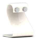 Load image into Gallery viewer, beautiful-1-carat-cluster-circle-2-tone-stud-earrings-in-white-gold-FDEAR10842ANGLE1-NL-2-WG