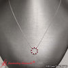 Load image into Gallery viewer, beautiful-circle-anniversary-pendant-with-ruby-in-14k-white-gold-fdpd11271-1