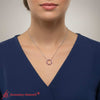 Load image into Gallery viewer, Beautiful Circle Anniversary Pendant