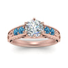 Load image into Gallery viewer, beautiful-filigree-6-prong-diamond-engagement-ring-with-blue-topaz-in-rose-gold-FD9143RORGICBLTOANGLE5-NL-RG.jpg?v=1759925722