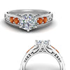 Load image into Gallery viewer, beautiful-filigree-6-prong-diamond-engagement-ring-with-orange-sapphire-in-white-gold-FD9143RORGSAORANGLE3-NL-WG.jpg?v=1759984480