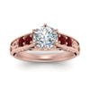 Load image into Gallery viewer, beautiful-filigree-6-prong-diamond-engagement-ring-with-ruby-in-rose-gold-FD9143RORGRUDRANGLE5-NL-RG.jpg?v=1759925722