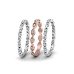 Load image into Gallery viewer, bezel-2-tone-diamond-stack-band-in-14K-white-gold-FD8052B-NL-WG-TT.jpg