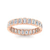 Load image into Gallery viewer, bezel-2.50-carat-emerald-cut-eternity-diamond-wedding-band-in-rose-gold-FD-10417EMB-2.50CTCT-NL-RG