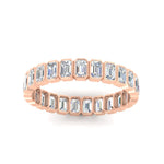 Load image into Gallery viewer, bezel-2.50-carat-emerald-cut-eternity-diamond-wedding-band-in-rose-gold-FD-10417EMB-2.50CTCT-NL-RG