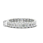 Load image into Gallery viewer, bezel-2.50-carat-emerald-cut-eternity-diamond-wedding-band-in-white-gold-FD-10417EMB-2.50CTCT-NL-WG