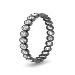 Load image into Gallery viewer, bezel-2.50-carat-oval-cut-eternity-ring-in-black-gold-FD10418B-10CT-NL-BG