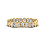 Load image into Gallery viewer, bezel-2.50-carat-oval-cut-eternity-ring-in-yellow-gold-FD10418B-10CT-NL-YG