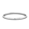 Load image into Gallery viewer, Bezel Solitaire Bangle Bracelet
