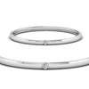Load image into Gallery viewer, Bezel Solitaire Bangle Bracelet