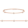 Load image into Gallery viewer, Bezel Diamond Chain Bracelet