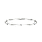 Load image into Gallery viewer, Bezel diamond chain bracelet