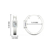 Load image into Gallery viewer, bezel-emerald-diamond-huggie-hoop-earrings-in-white-gold-fdear11743emangle3-nl-wg-hw.jpg?v=1778041045