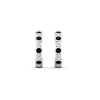 Load image into Gallery viewer, bezel-half-round-cut-black-diamond-hoop-earring-in-white-gold-fdear86441gblackangle3-nl-wg.jpg
