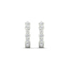 Load image into Gallery viewer, bezel-half-round-cut-diamond-hoop-earring-in-white-gold-fdear86441angle3-nl-wg.jpg