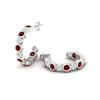 Load image into Gallery viewer, bezel-half-round-cut-ruby-hoop-earring-in-white-gold-fdear86441grudrangle4-nl-wg.jpg