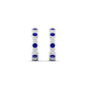 Load image into Gallery viewer, bezel-half-round-cut-sapphire-hoop-earring-in-white-gold-fdear86441gsablangle3-nl-wg.jpg