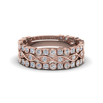 Load image into Gallery viewer, bezel-infinity-diamond-stack-band-in-18K-rose-gold-FD8052B-NL-RG.jpg