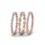 Load image into Gallery viewer, bezel-infinity-diamond-stack-band-in-18K-rose-gold-FD8052B-NL-RG.jpg