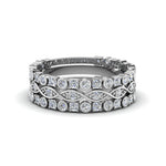 Load image into Gallery viewer, bezel-infinity-diamond-stack-band-in-950-Platinum-FD8052B-NL-WG.jpg