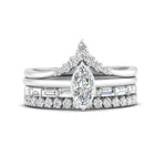 Load image into Gallery viewer, bezel-marquise-ring-with-baguette-&-crown-stack-band-in-FD10175-NL-WG