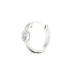 Load image into Gallery viewer, bezel-oval-diamond-huggie-hoop-earrings-in-yellow-gold-fdear11743ovangle6-nl-wg.jpg?v=1778041211
