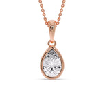 Load image into Gallery viewer, bezel-pear-diamond-drop-solitaire-necklace-in-rose-gold-fdpd10538peangle1-5-00ct-nl-rg_d87db668-d24d-436c-85ab-ba85814da900