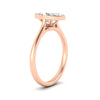 Load image into Gallery viewer, Marquise Cut Petite Bezel Solitaire Engagement Ring