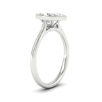 Load image into Gallery viewer, Marquise Cut Petite Bezel Solitaire Engagement Ring