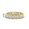 Load image into Gallery viewer, bezel-set-asscher-cut-diamond-eternity-band-in-yellow-gold-FDEWB10567AS-2.50CT-NL-YG