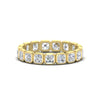 Load image into Gallery viewer, bezel-set-asscher-cut-diamond-eternity-band-in-yellow-gold-FDEWB10567AS-2.50CT-NL-YG