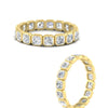 Load image into Gallery viewer, bezel-set-asscher-cut-diamond-eternity-band-in-yellow-gold-FDEWB10567AS-2.50CT-NL-YG