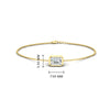Load image into Gallery viewer, bezel-set-emerald-cut-diamond-chain-bracelet-0.50-carat-in-yellow-gold-FD-BRC11133EMANGLE2-0.50CT-NL-YG-HW