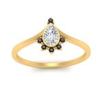 Load image into Gallery viewer, bezel-set-pear-crown-black-diamond-engagement-ring-in-yellow-gold-FD1046PERGBLACKANGLE5-NL-YG.jpg?v=1766490257