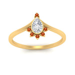 Load image into Gallery viewer, bezel-set-pear-crown-orange-sapphire-engagement-ring-in-yellow-gold-FD1046PERGSAORANGLE5-NL-YG.jpg?v=1766490256