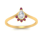 Load image into Gallery viewer, bezel-set-pear-crown-pink-sapphire-engagement-ring-in-yellow-gold-FD1046PERGSADRPIANGLE5-NL-YG_356d5ee0-67b6-4f4e-8780-8ee18d4c9a57.jpg?v=1766490278