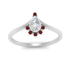 Load image into Gallery viewer, bezel-set-pear-crown-ruby-engagement-ring-in-white-gold-FD1046PERGRUDRANGLE5-NL-WG_828e564e-b608-438c-bd74-73d6e98228ff.jpg?v=1766490278