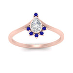Load image into Gallery viewer, bezel-set-pear-crown-sapphire-engagement-ring-in-rose-gold-FD1046PERGSABLANGLE5-NL-RG_ecd6724b-eb4d-4b0c-b9bd-a3d82cd857d4.jpg?v=1766490278