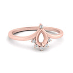 Load image into Gallery viewer, bezel-set-semi-mount-crown-diamond-engagement-ring-in-rose-gold-FD1046SMR-NL-RG.jpg?v=1766490477