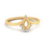 Load image into Gallery viewer, bezel-set-semi-mount-crown-diamond-engagement-ring-in-yellow-gold-FD1046SMR-NL-YG.jpg?v=1766490477