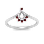 Load image into Gallery viewer, bezel-set-semi-mount-crown-ruby-engagement-ring-in-white-gold-FD1046SMRGRUDRANGLE5-NL-WG.jpg?v=1766490477