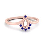 Load image into Gallery viewer, bezel-set-semi-mount-crown-sapphire-engagement-ring-in-rose-gold-FD1046SMRGSABL-NL-RG.jpg?v=1766490477