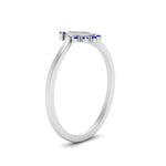 Load image into Gallery viewer, bezel-set-semi-mount-crown-sapphire-engagement-ring-in-white-gold-FD1046SMRGSABLANGLE2-NL-WG.jpg?v=1766490477