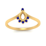 Load image into Gallery viewer, bezel-set-semi-mount-crown-sapphire-engagement-ring-in-yellow-gold-FD1046SMRGSABLANGLE5-NL-YG.jpg?v=1766490477