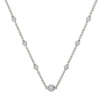 Load image into Gallery viewer, bezel-station-lab-diamond-necklace-in-FDSDNK00606-WH-A